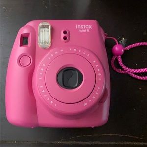 Pink instax 8